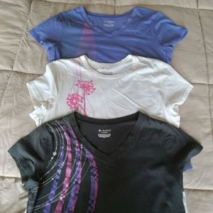 Tek Gear Active Wear Tee Shirt Bundle of (3)